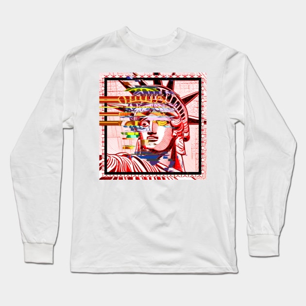 Liberty Storm Long Sleeve T-Shirt by L'Appel du Vide Designs by Danielle Canonico